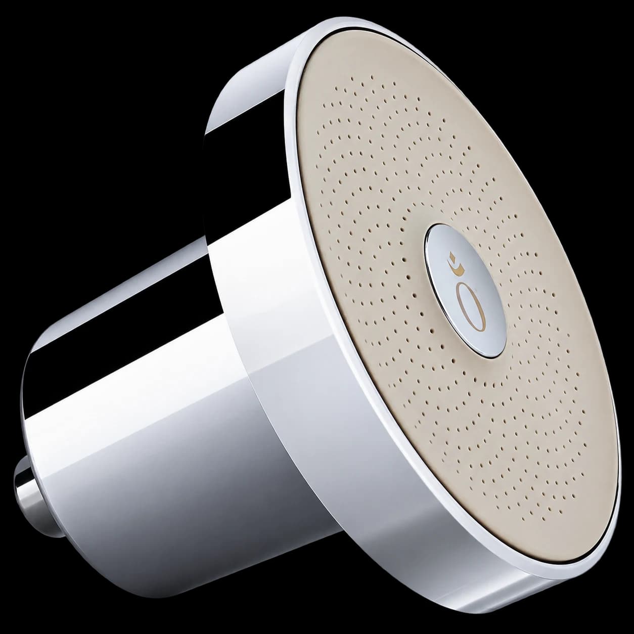 Chrome filtered shower head